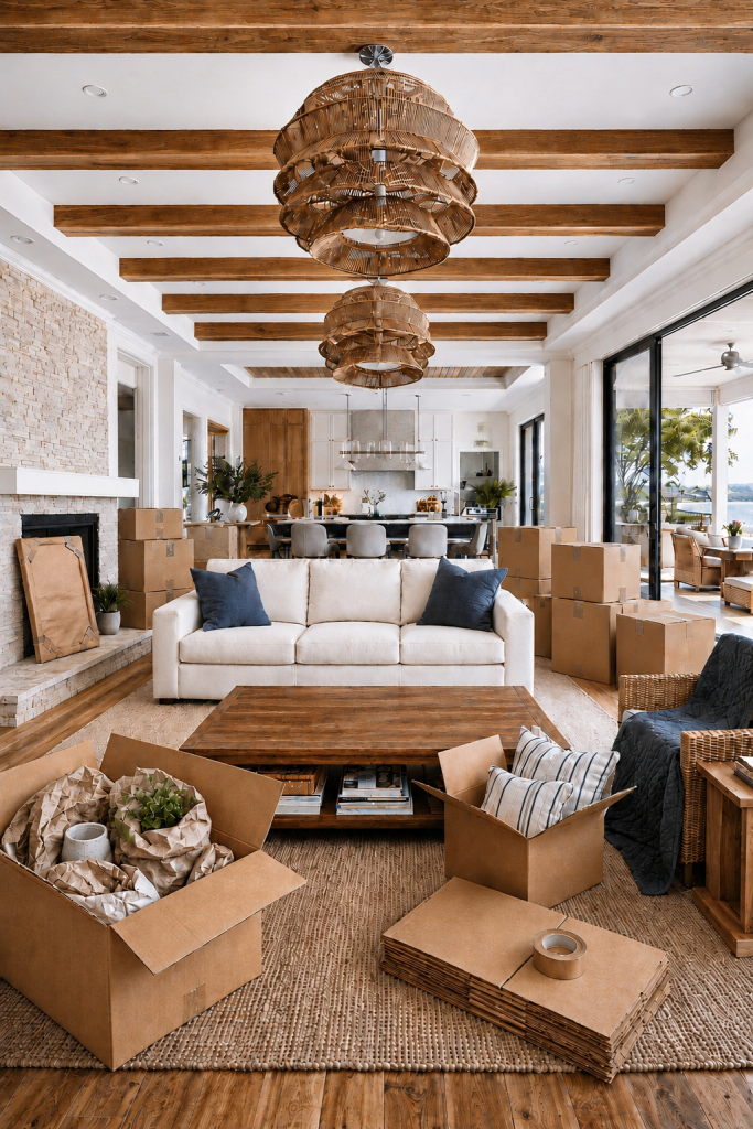 Move-In / Move-Out Cleaning in a bright coastal Jacksonville home