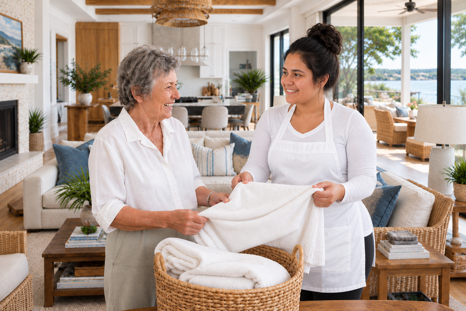 Senior-Friendly Cleaning in a bright coastal Jacksonville home
